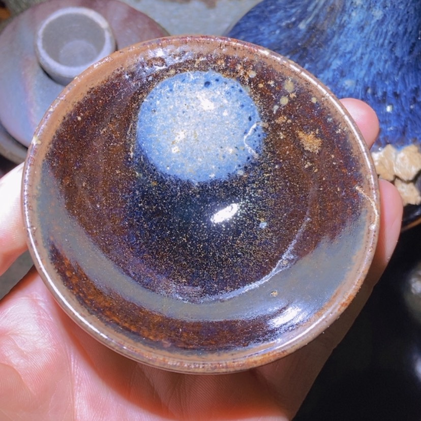 【闪购商品】茶盏最***n原矿原釉落灰柴烧