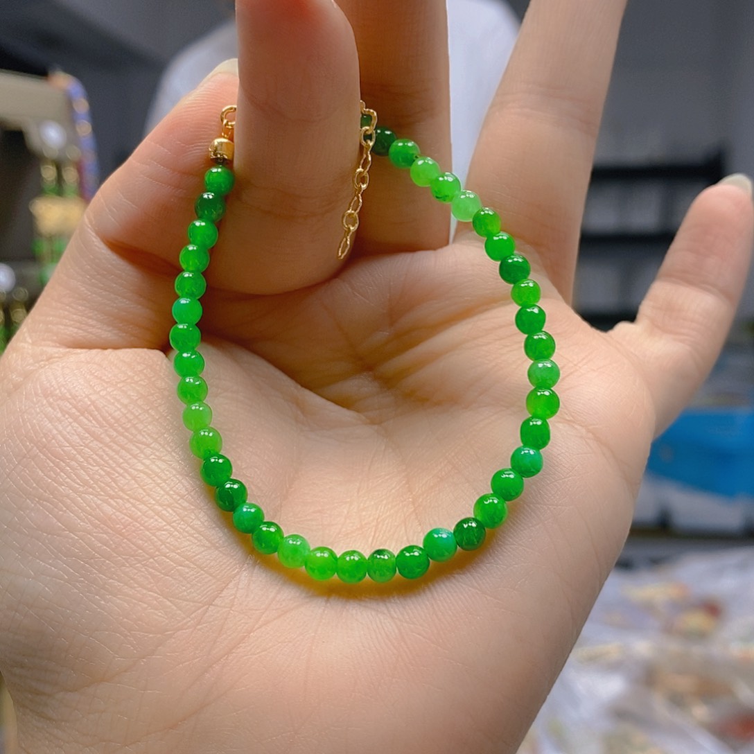 翡翠合金耳饰翡翠