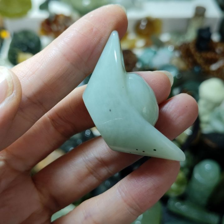 未镶嵌岫玉元宝款式