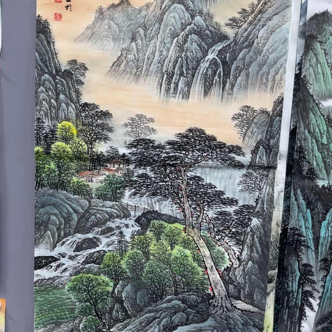 国画四*我们都是好朋友