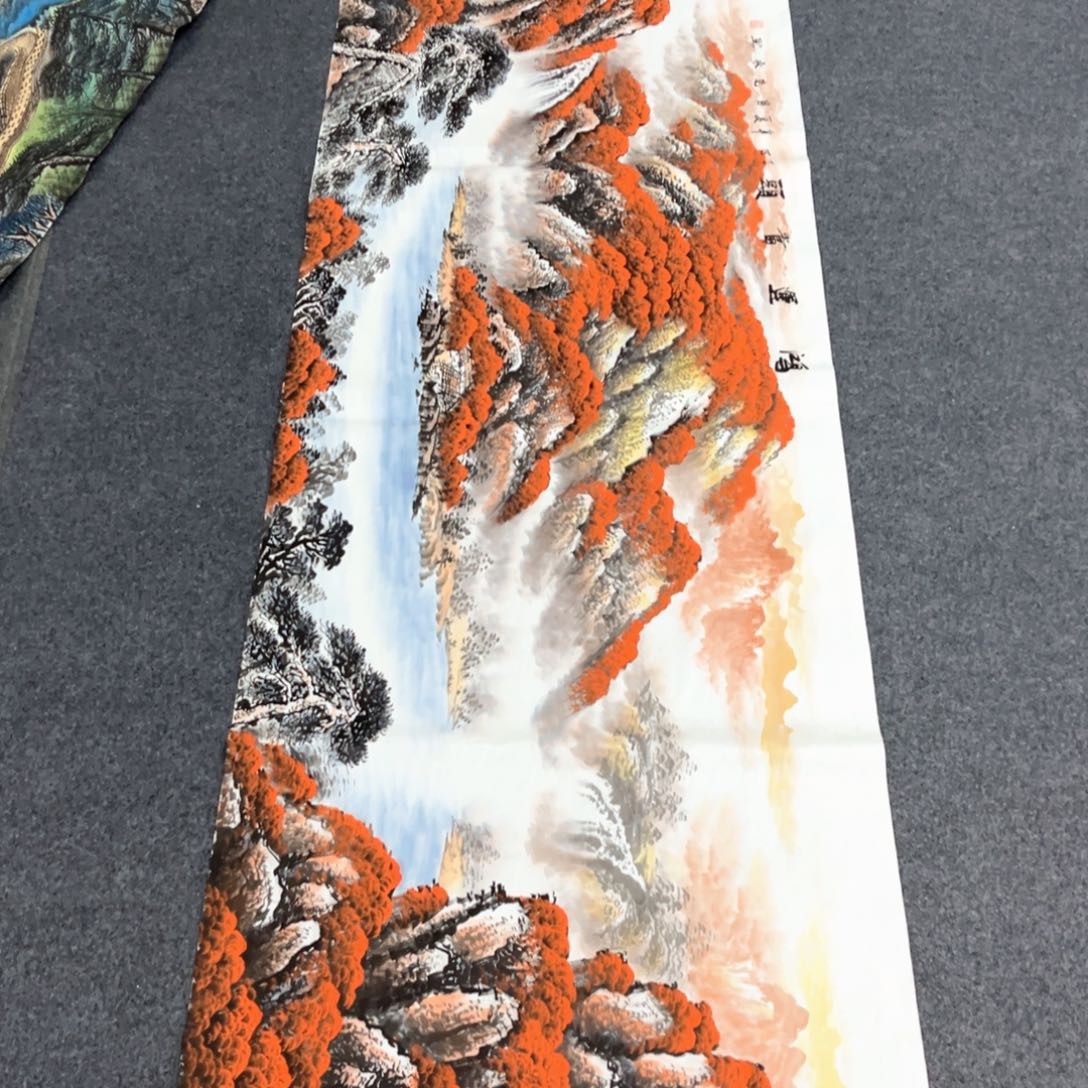 国画国画作品老师手绘