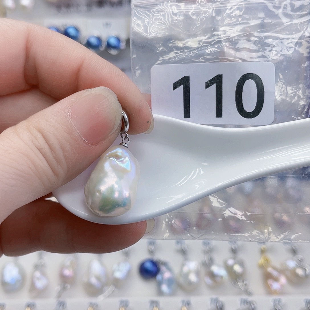 淡水珍珠颈饰银S925镶嵌