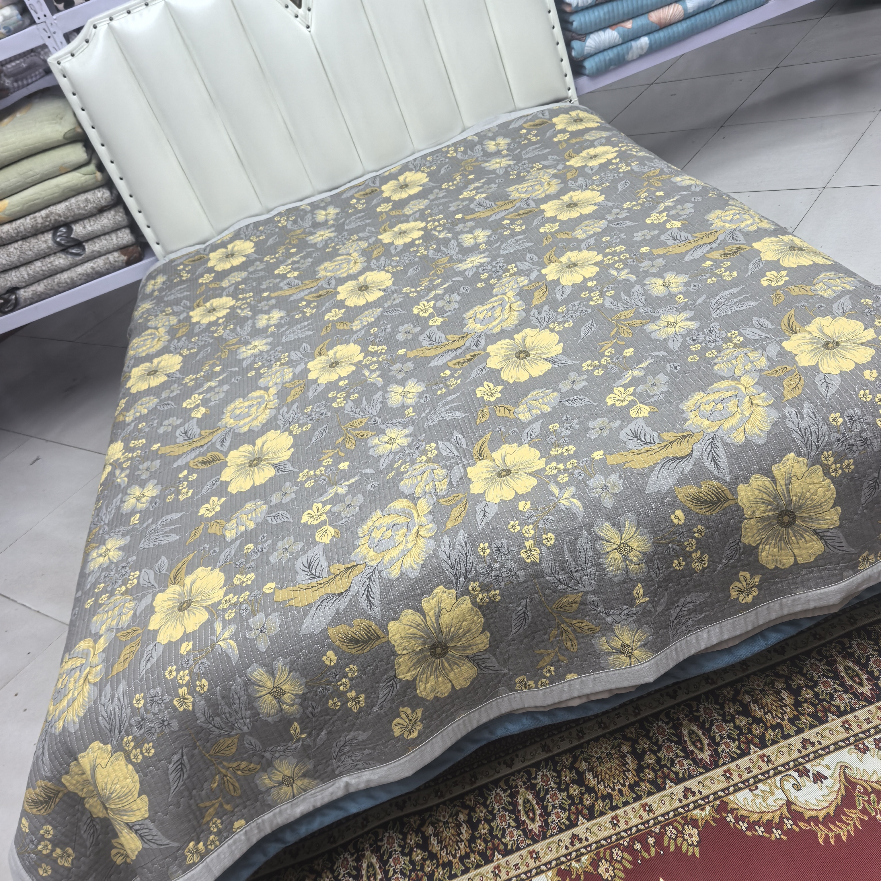 双层纱宽边床盖《春野》2米✕2.3米