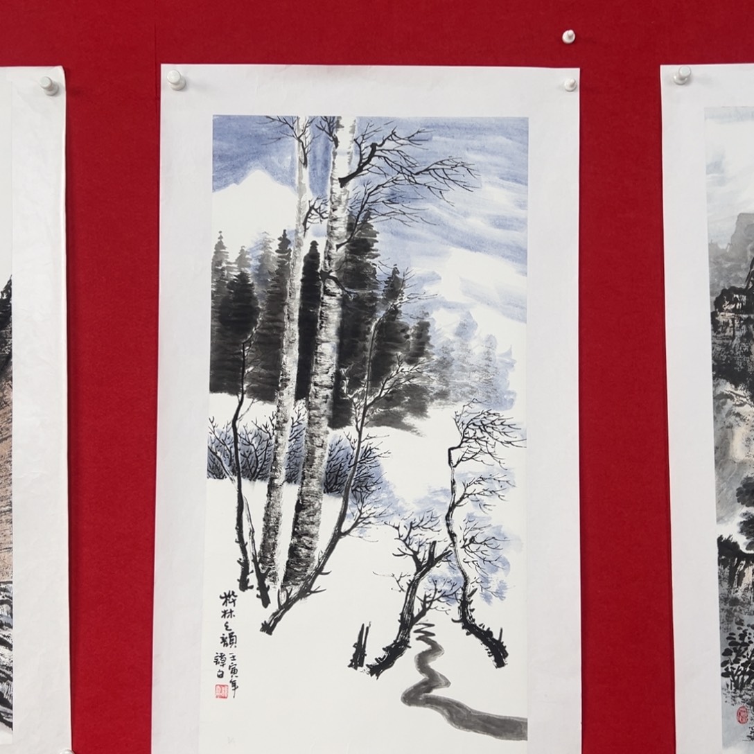 国画绘画国画作品