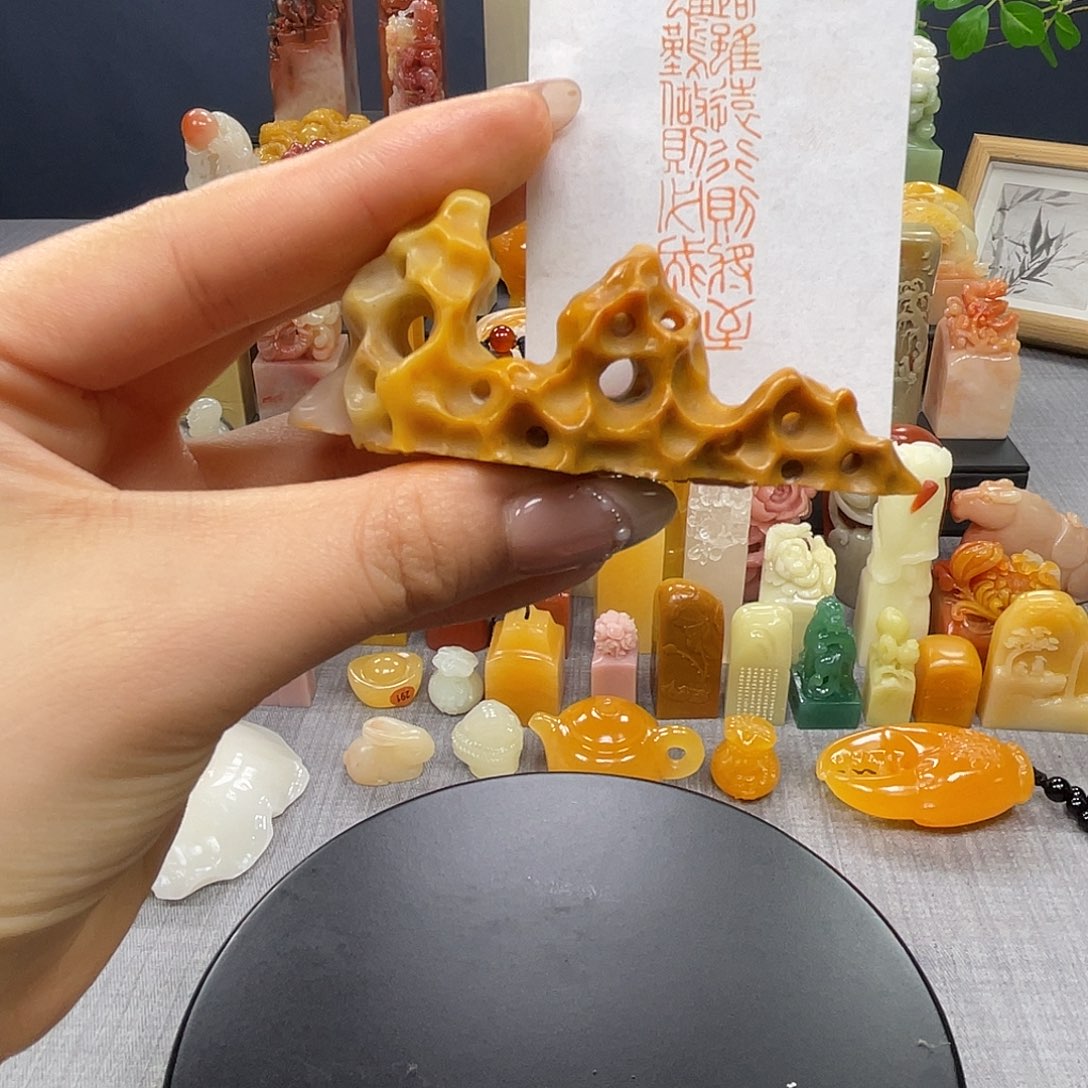 昌化石印石包邮包刻1237