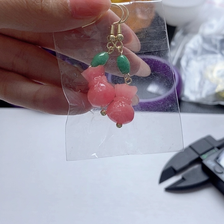 未镶嵌颈饰蜜蜡147耳环