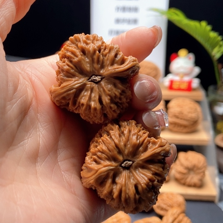 核桃手串/手链子***?子弹头拉丝高炮全品老核