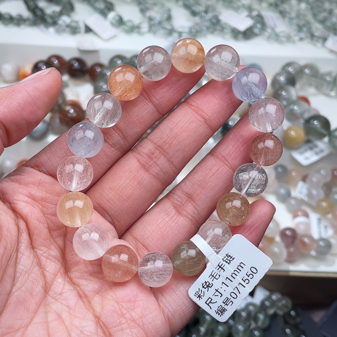 水晶未镶嵌手链水晶