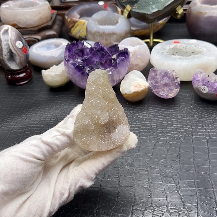 水晶珠宝半成品未镶嵌