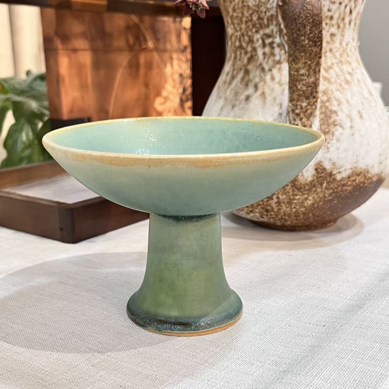 5寸高脚果盘14.5cm*10cm P069