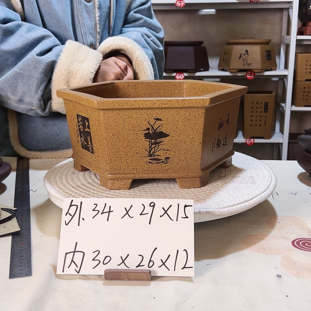 紫砂紫砂花盆等各种