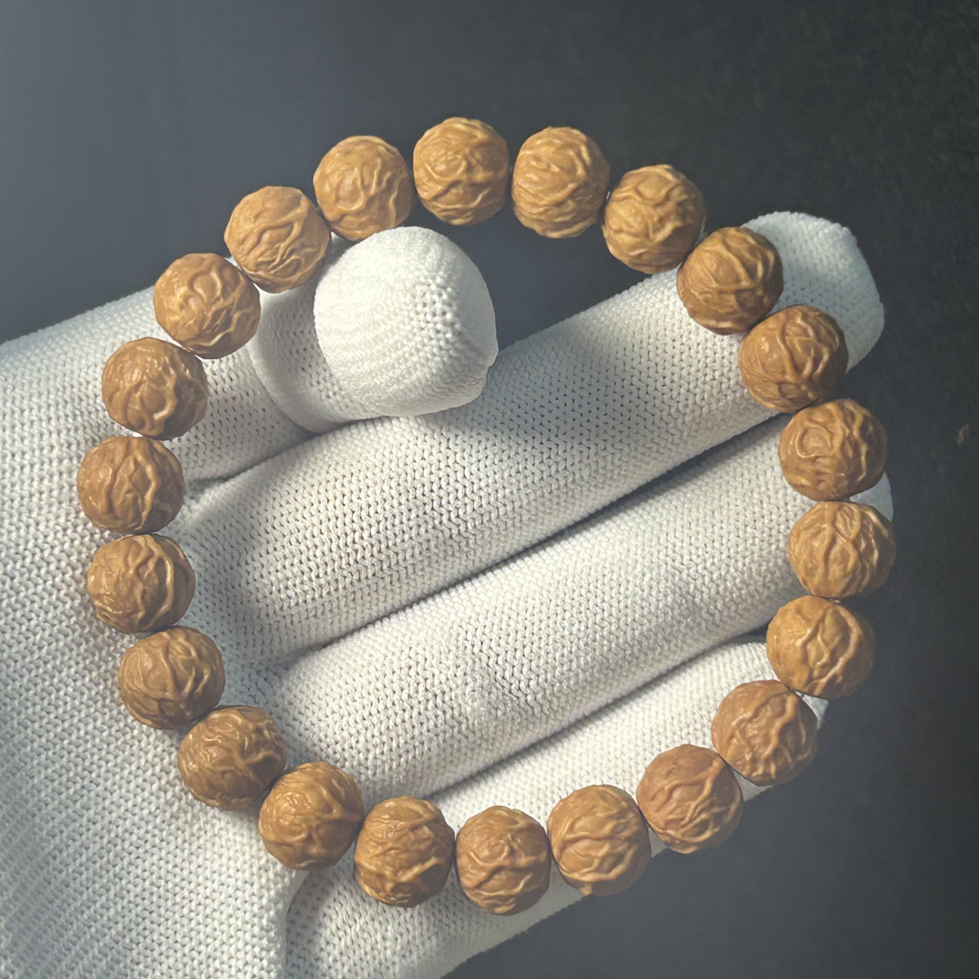 猴头手串毒液 原皮原色 尺寸11左右