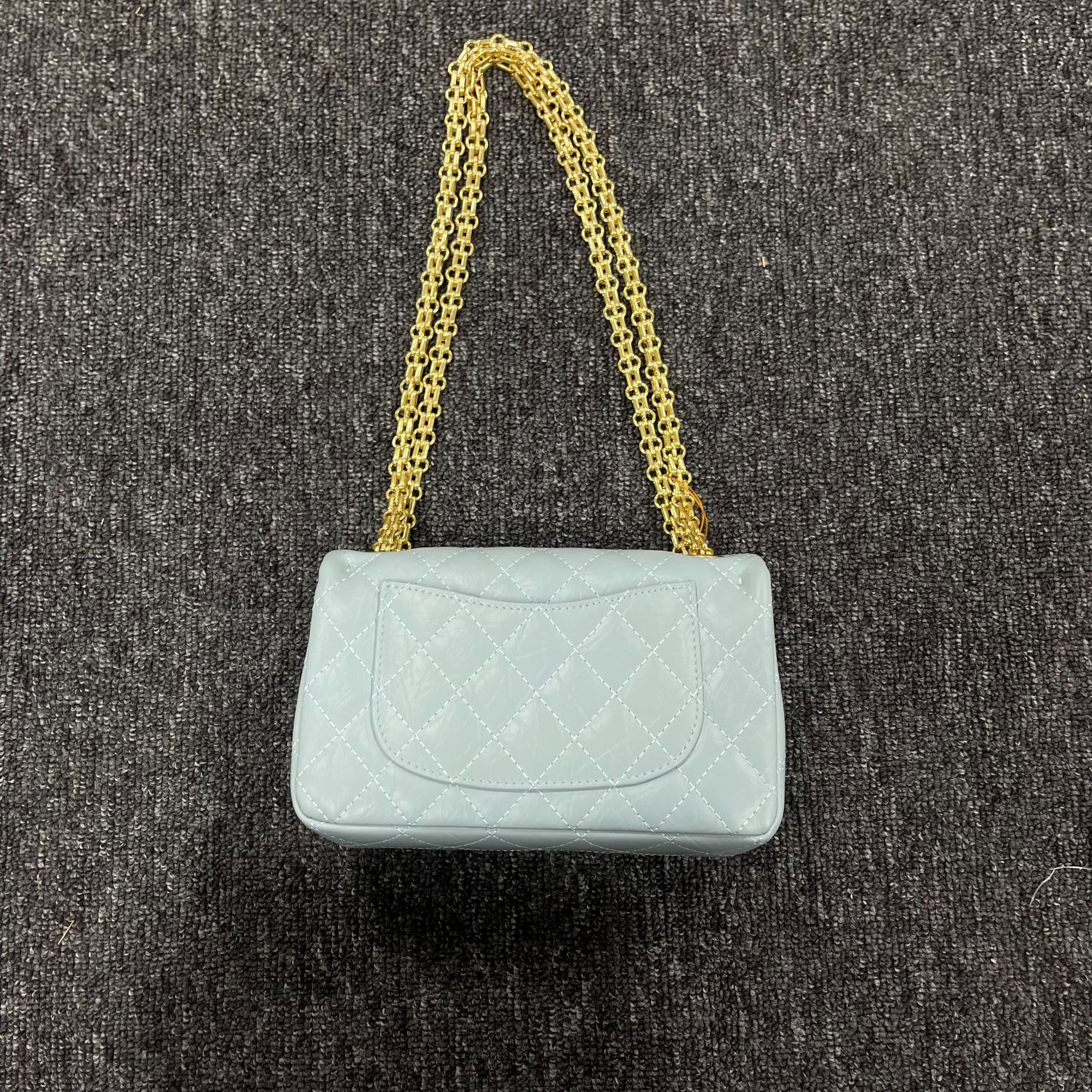 【浅蓝色】时尚简约通勤包-33094B