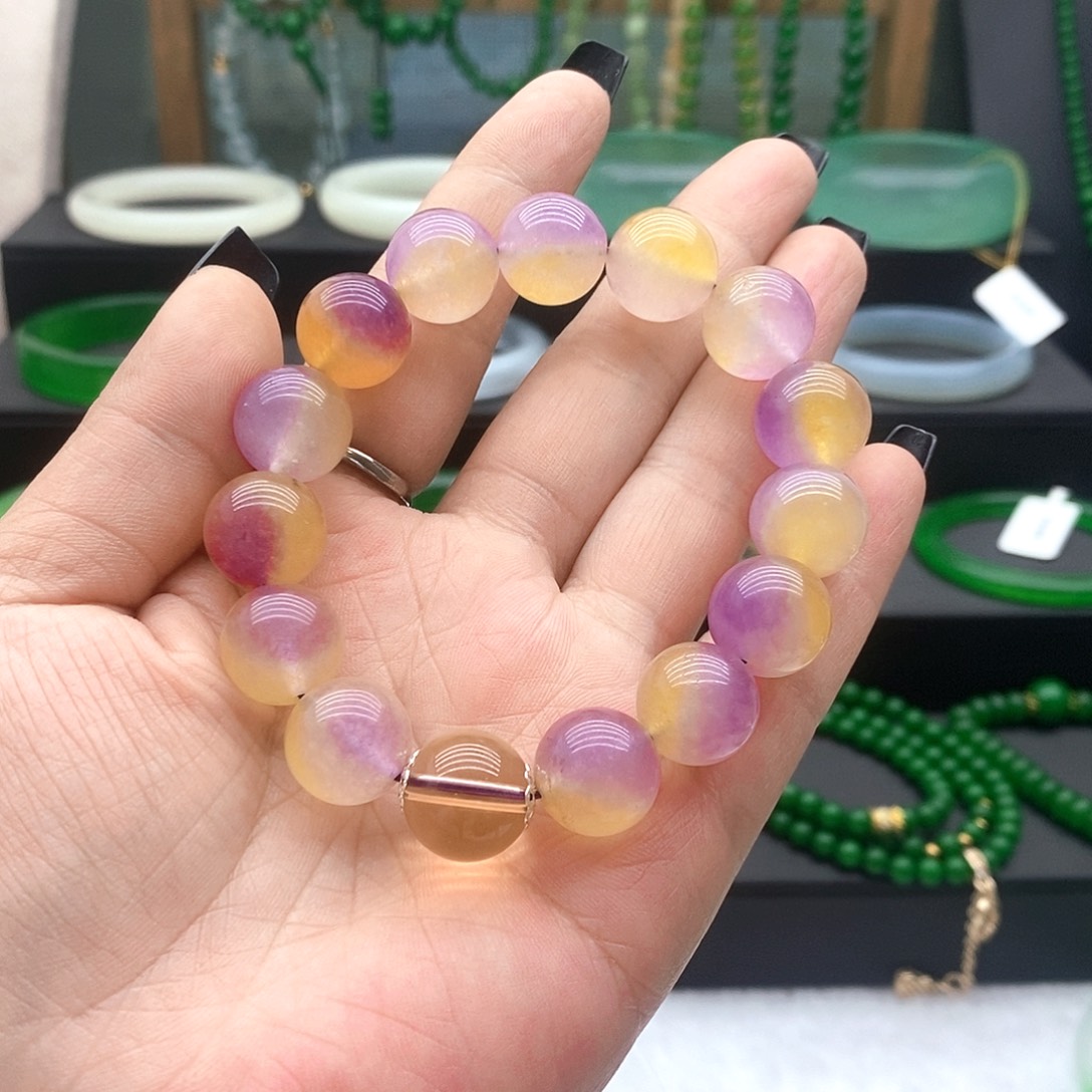 珐琅非金属精美手链卡14mm均码