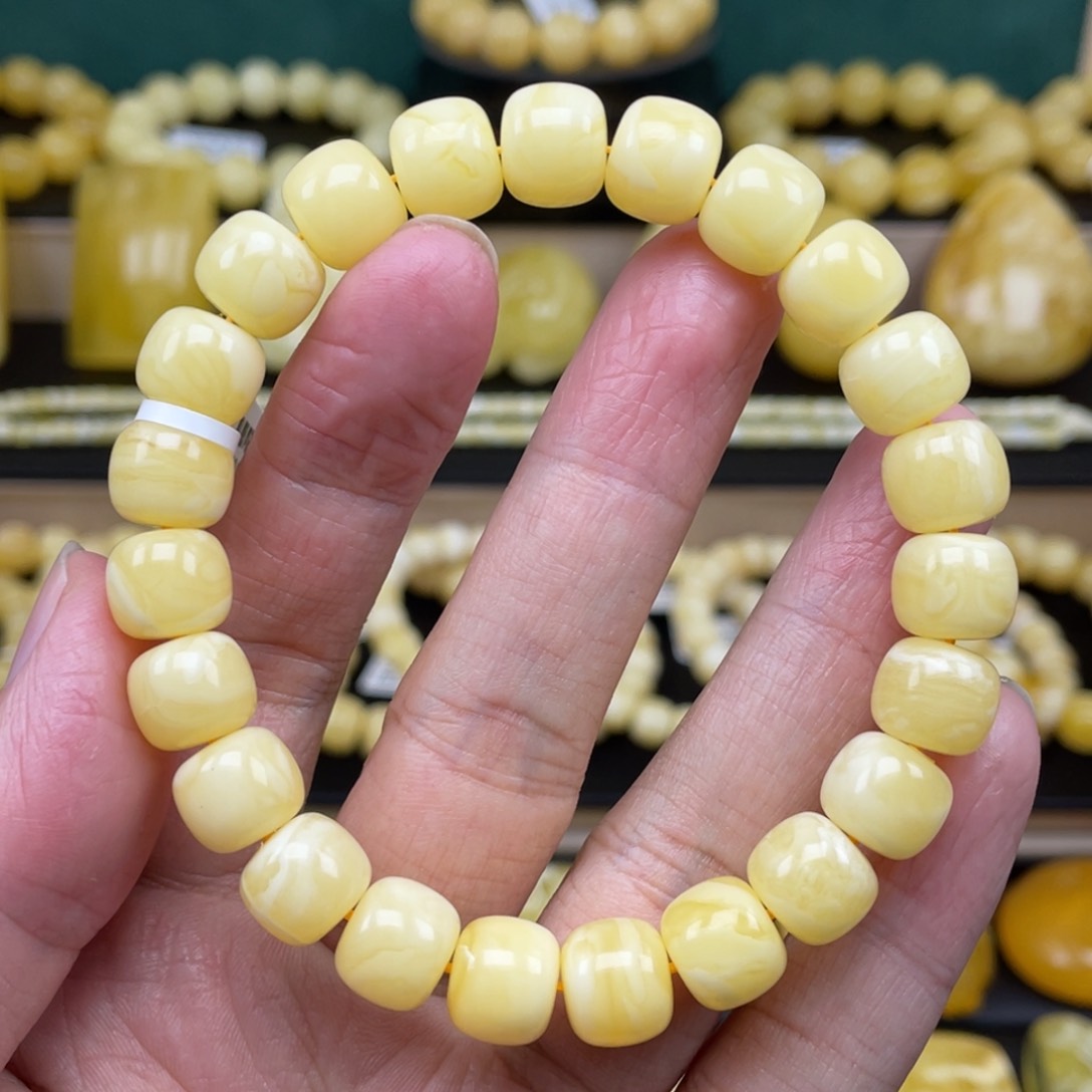 琥珀裸石未镶嵌琥珀蜜蜡