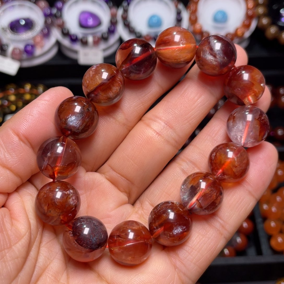 水晶手链未镶嵌胶花