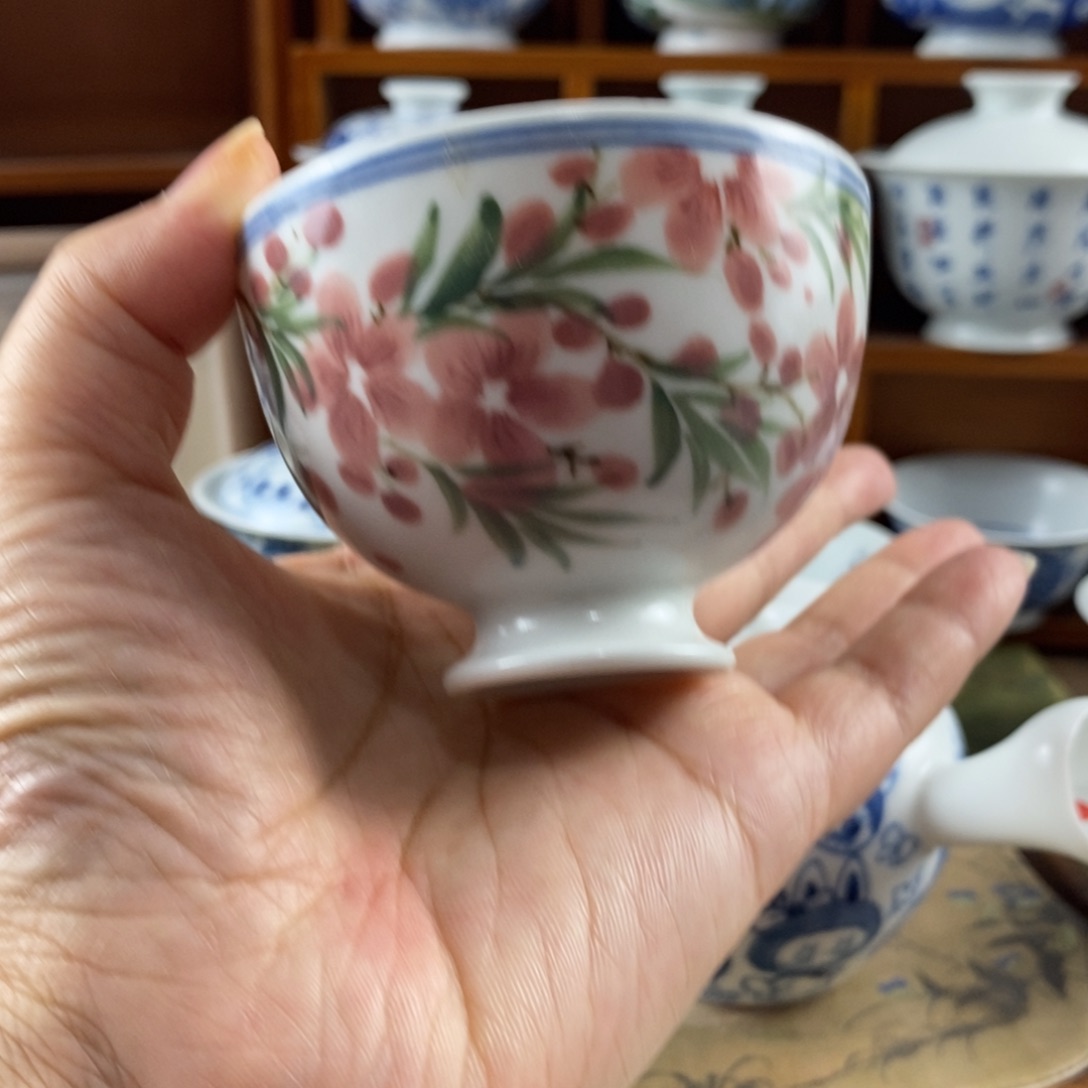 瓷片景德镇陶瓷手绘茶器259