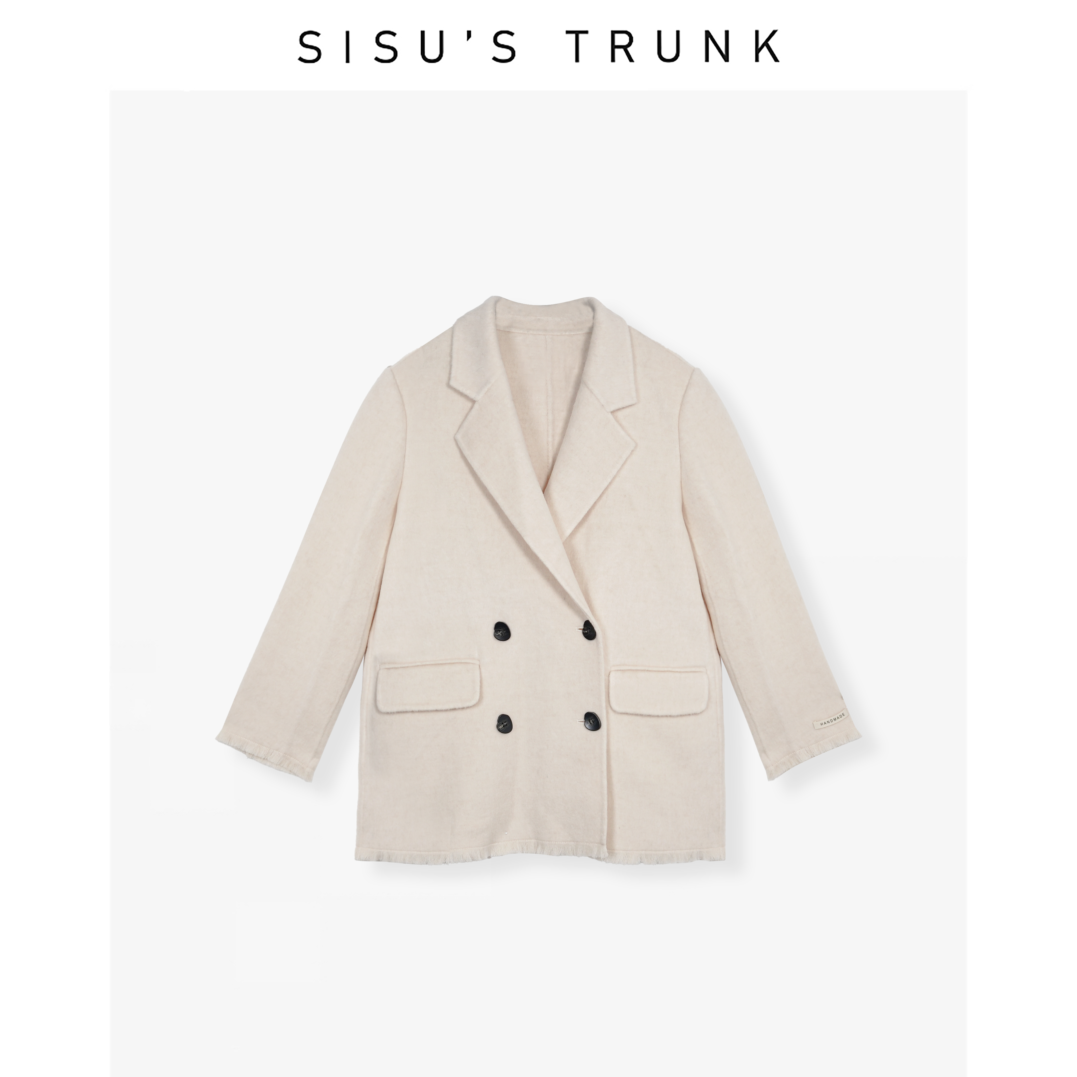 SISU【羊毛序】【100%绵羊毛】 轻奢设计气质独特松弛感贵系女士外套