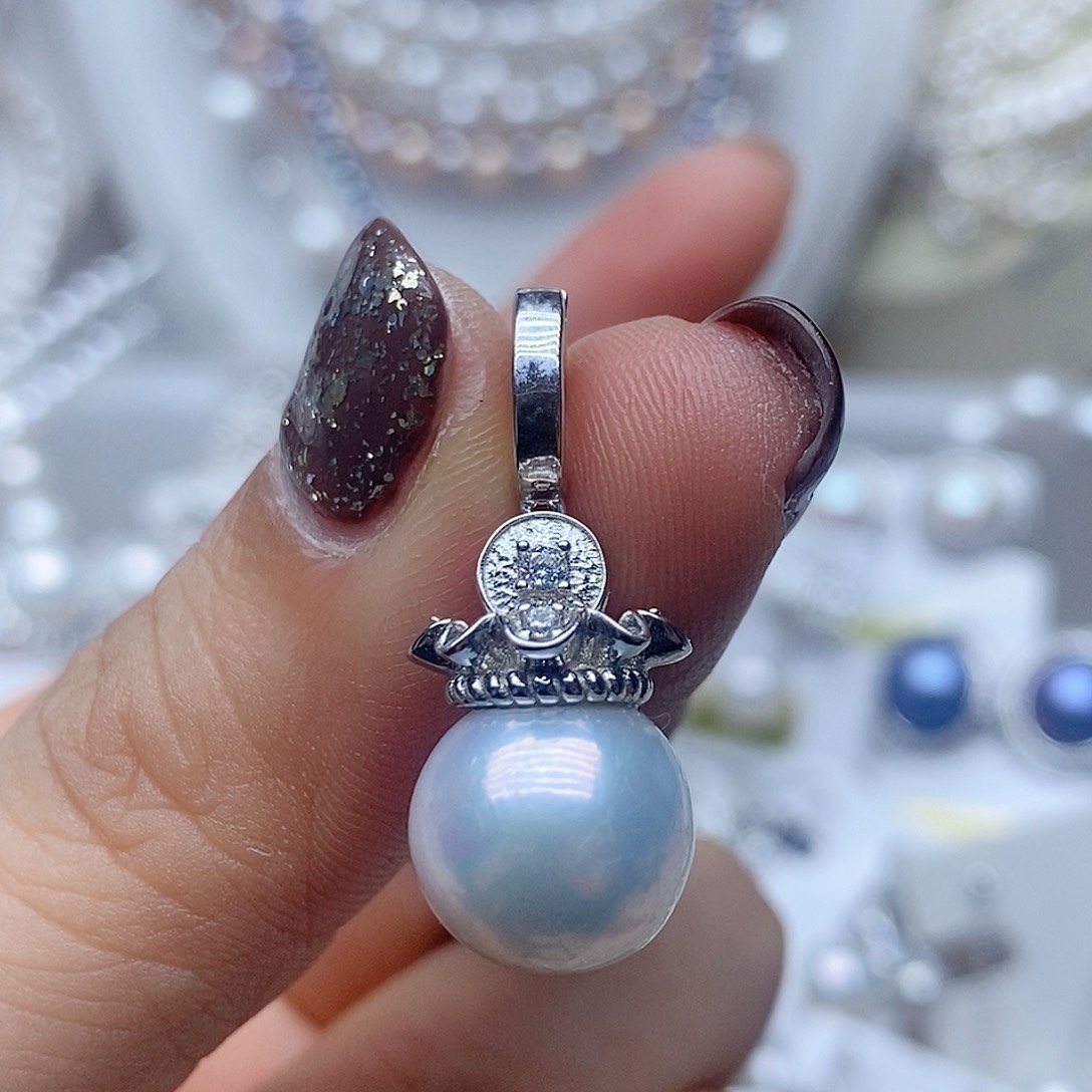 未镶嵌吊坠淡水珍珠