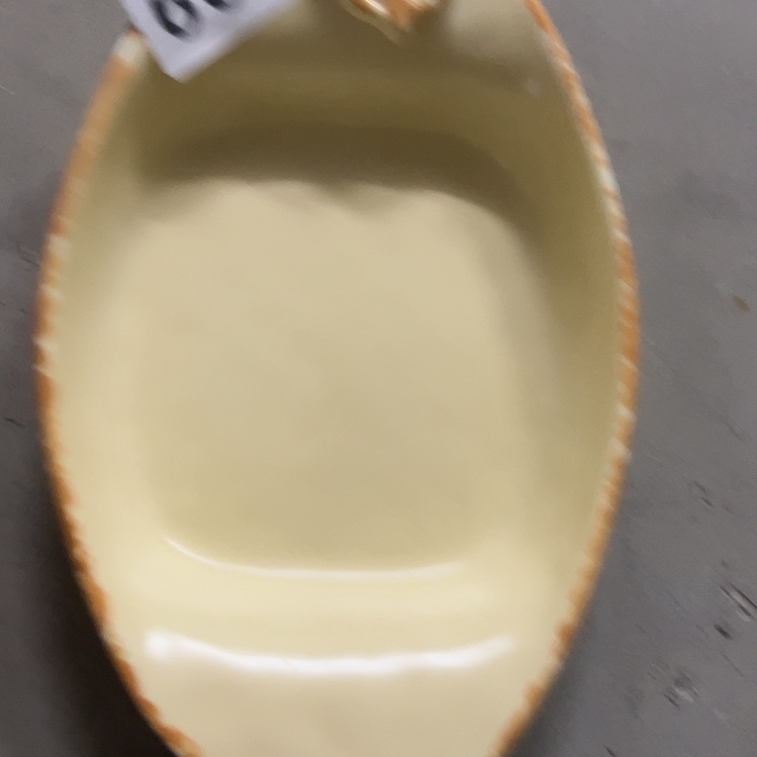 瓷微瑕烤盘一个663