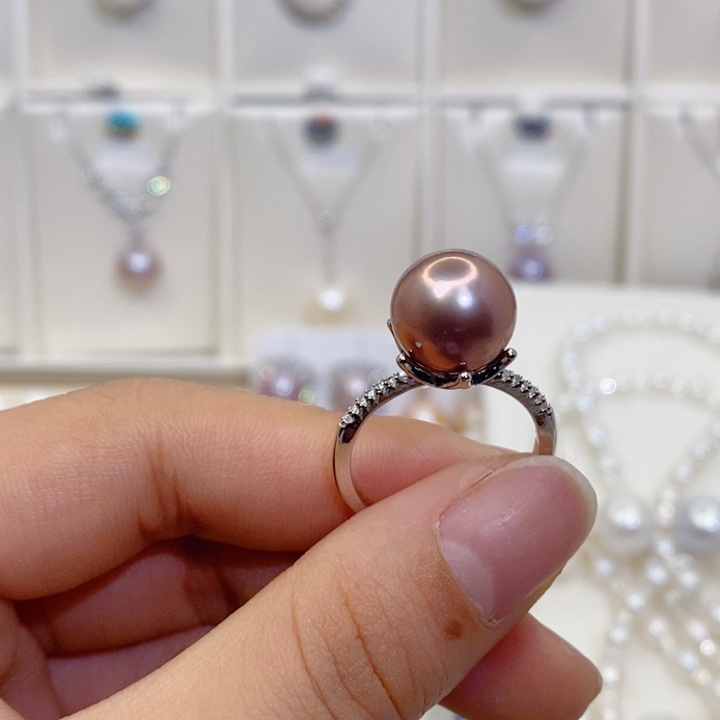 戒指未镶嵌淡水珍珠