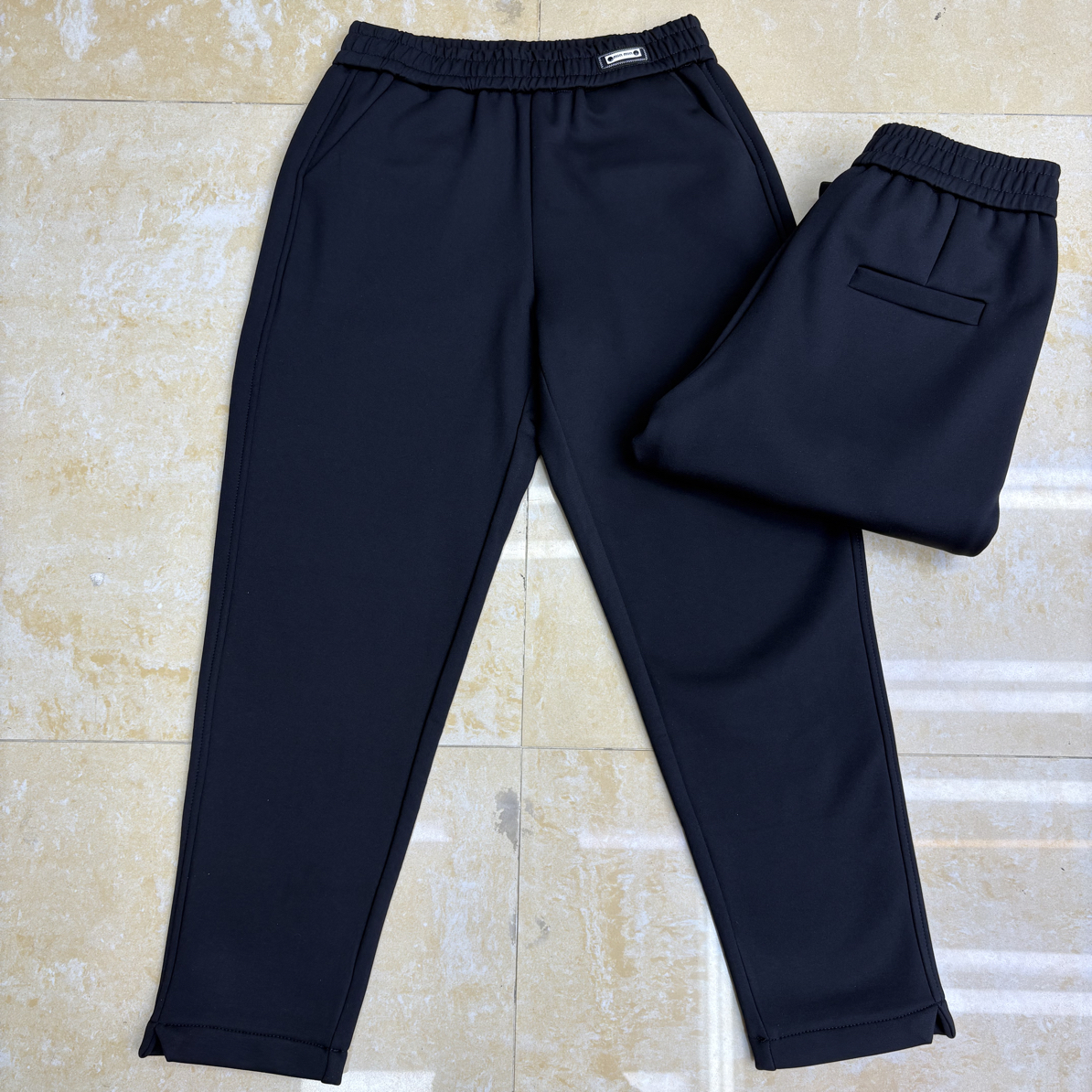 2202冬款西装面料（加绒）显瘦休闲小脚长裤