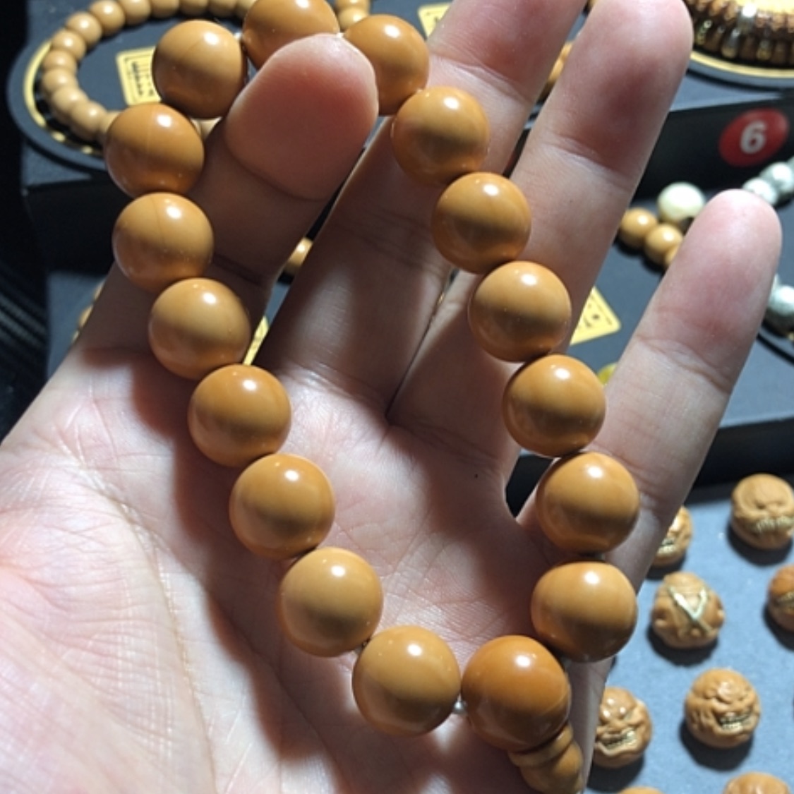 【闪购商品】猴头核桃手串光珠