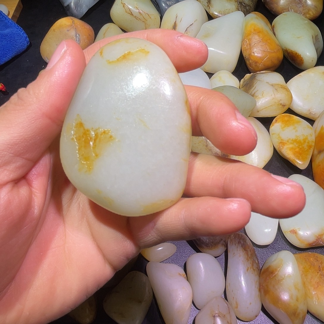 和田玉真皮真籽原籽无修