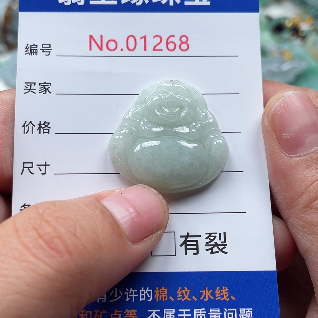 翡翠未镶嵌颈饰翡玉缘翡翠