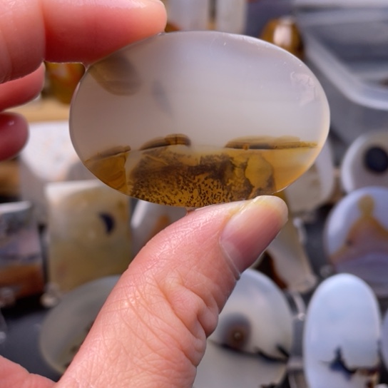 玛瑙/玉髓吊坠(不含链)未镶嵌