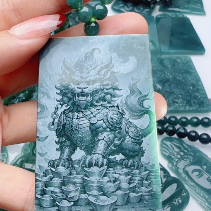 翡翠未镶嵌颈饰多样性发货天然A货翡翠