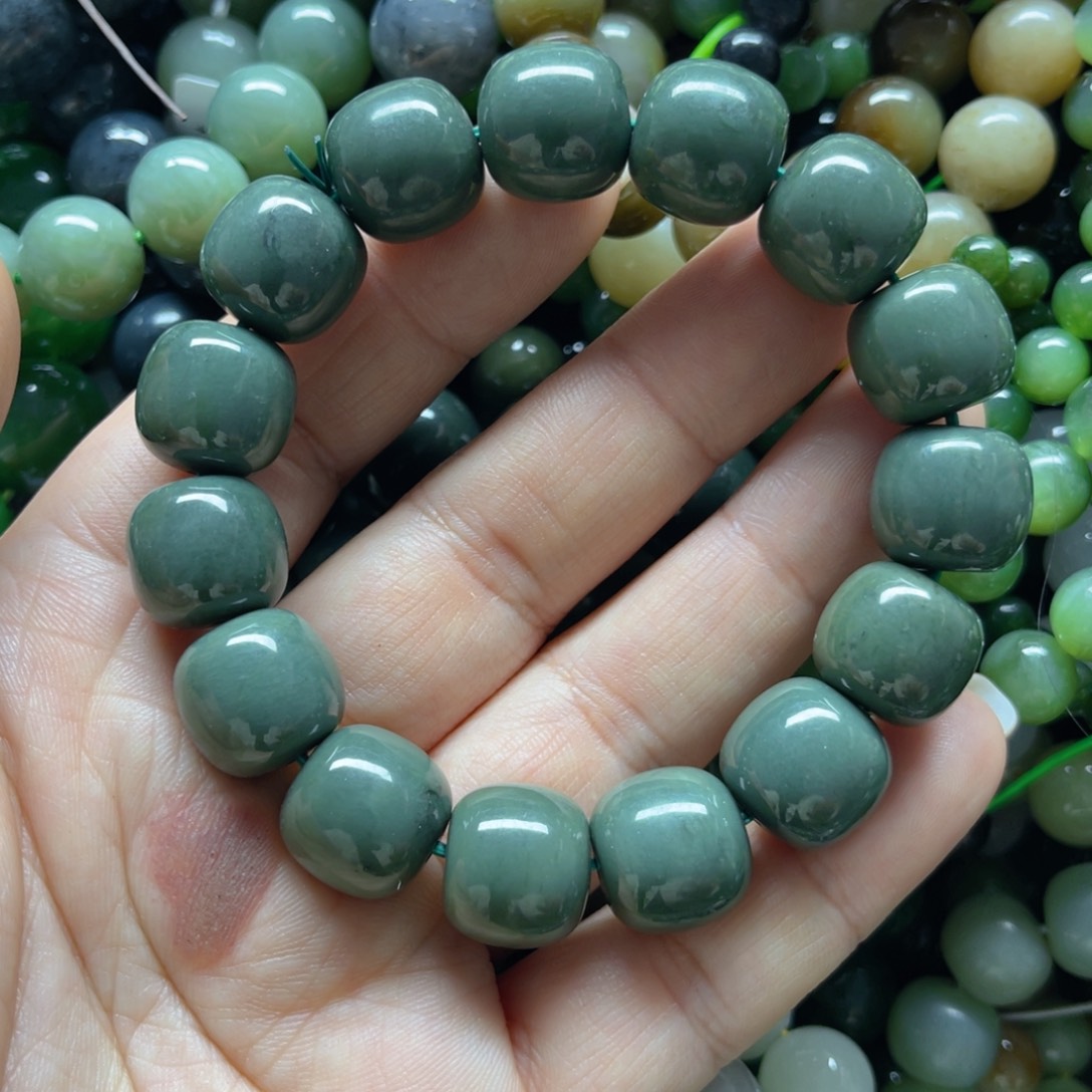 和田玉手链未镶嵌