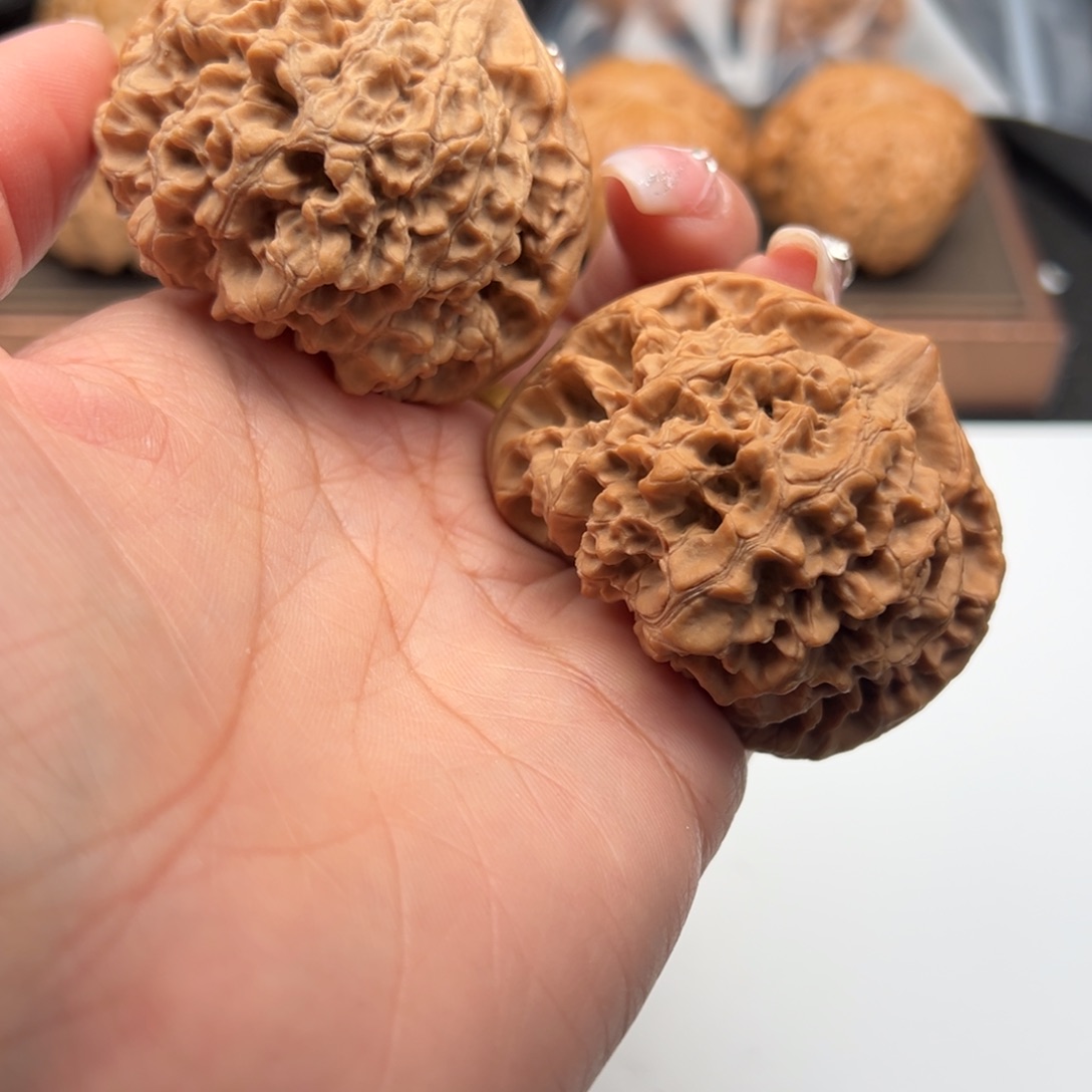 文玩核桃把件官帽