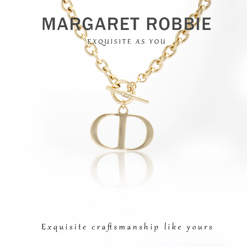 合金项链 MARGARET ROBBIE小众简约轻奢坠链3047