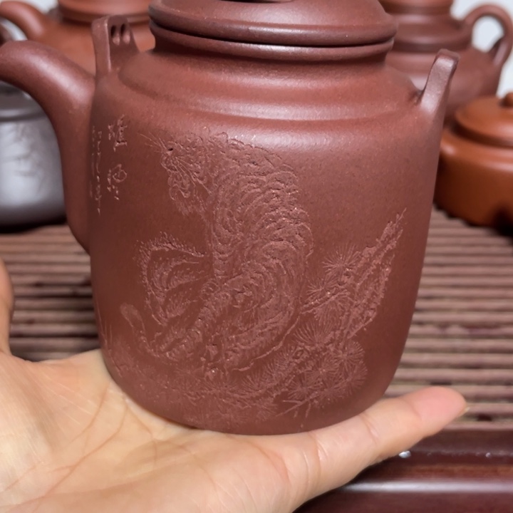 公道杯紫砂紫砂全手工底槽清容量450cc