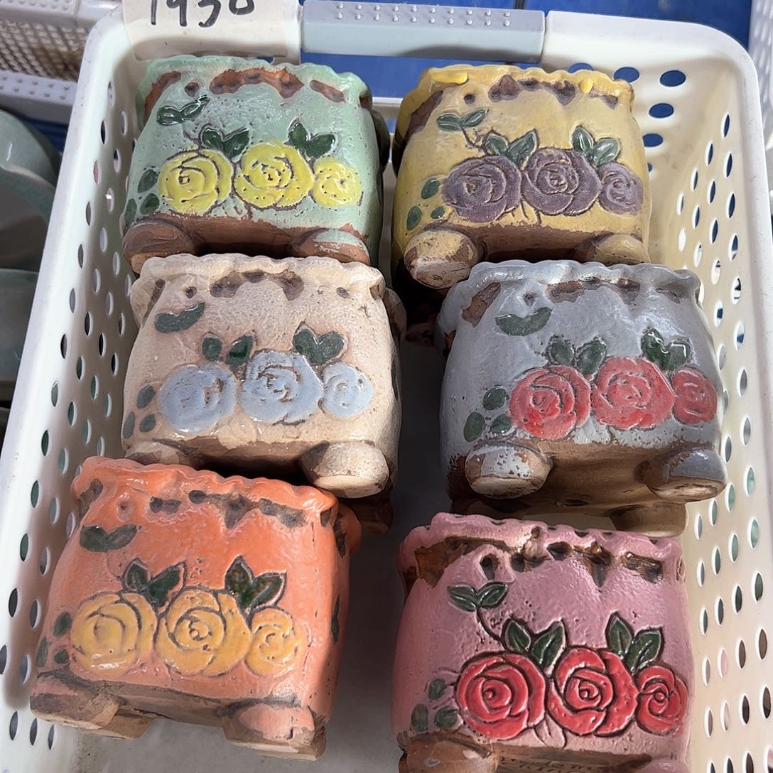 陶瓷多肉小花盆@@1930