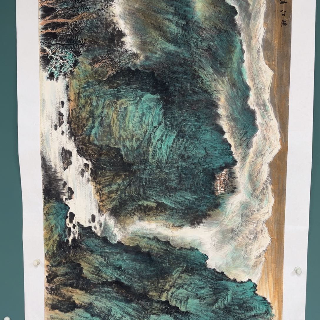 国画张宇老师手绘