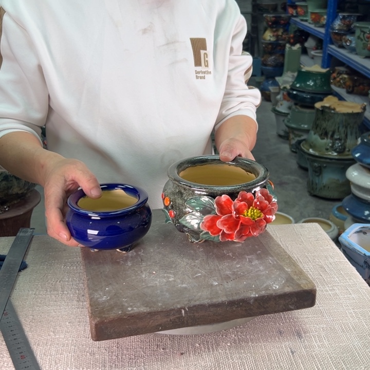 泳坤堂石湾盆陶瓷