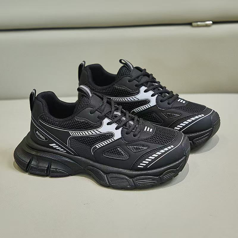 2025春季新款老爹鞋厚底运动跑步鞋