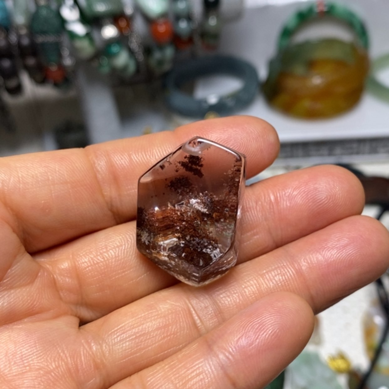 【闪购商品】翡翠吊坠(赠链)未镶嵌