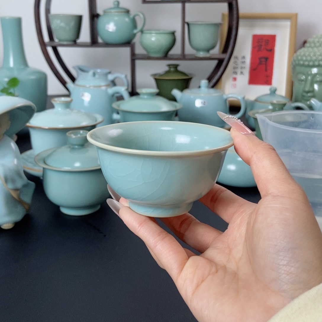 一级品仿古手工压手杯