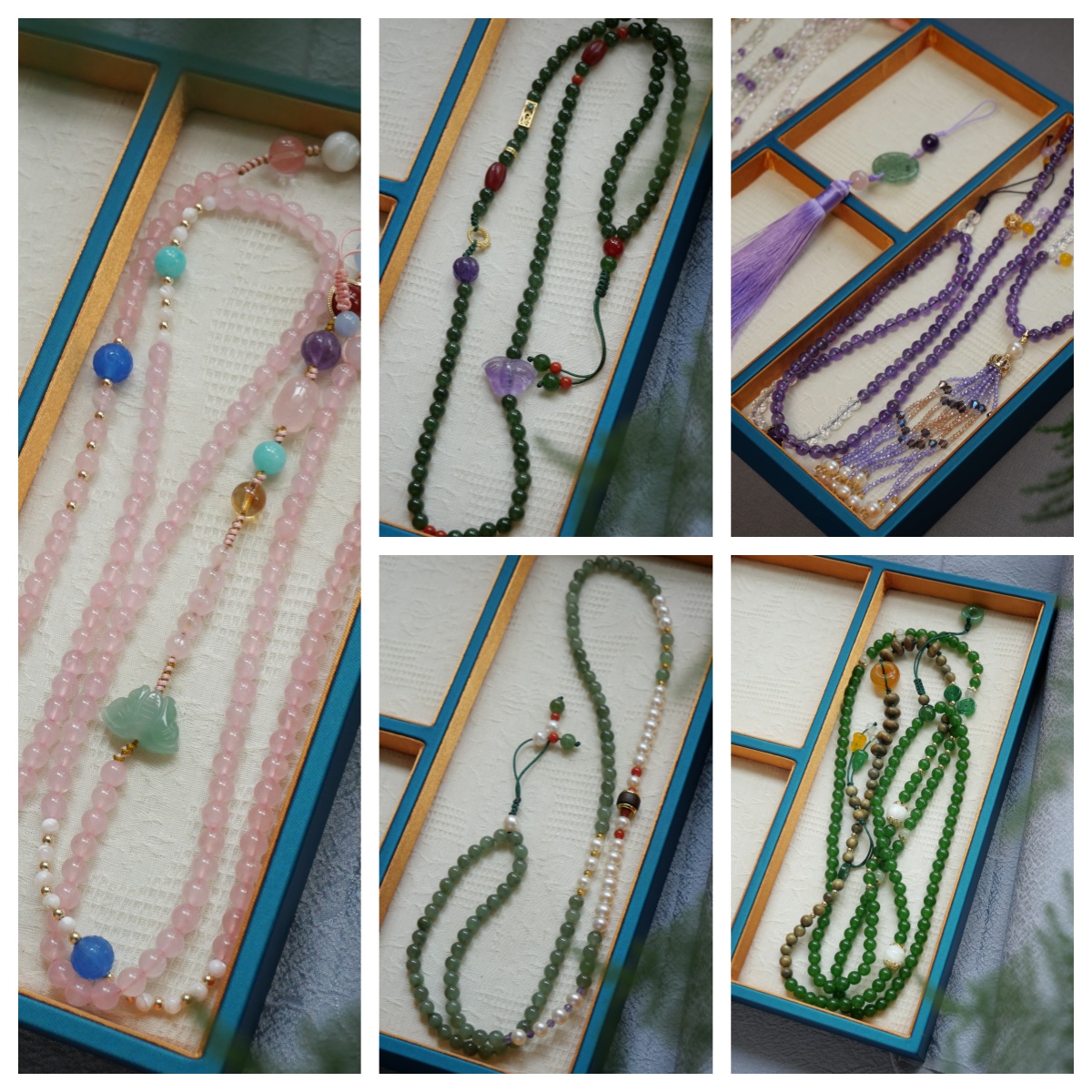 【煜璨浩宇】毛衣链&挎链&手链&珠链 新中式穿搭必备旗袍汉服