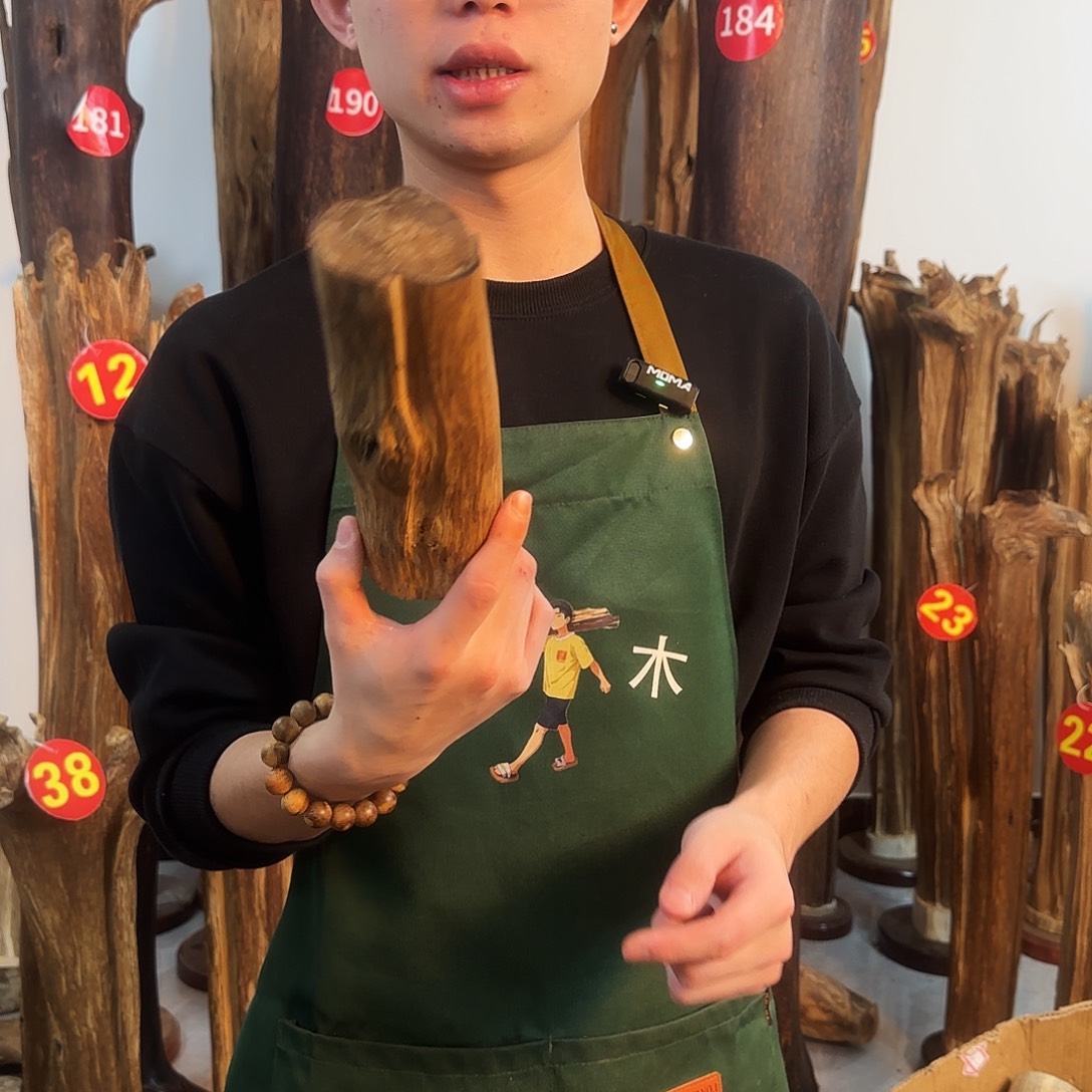 沉香摆件天然沉香原木摆件➕底座