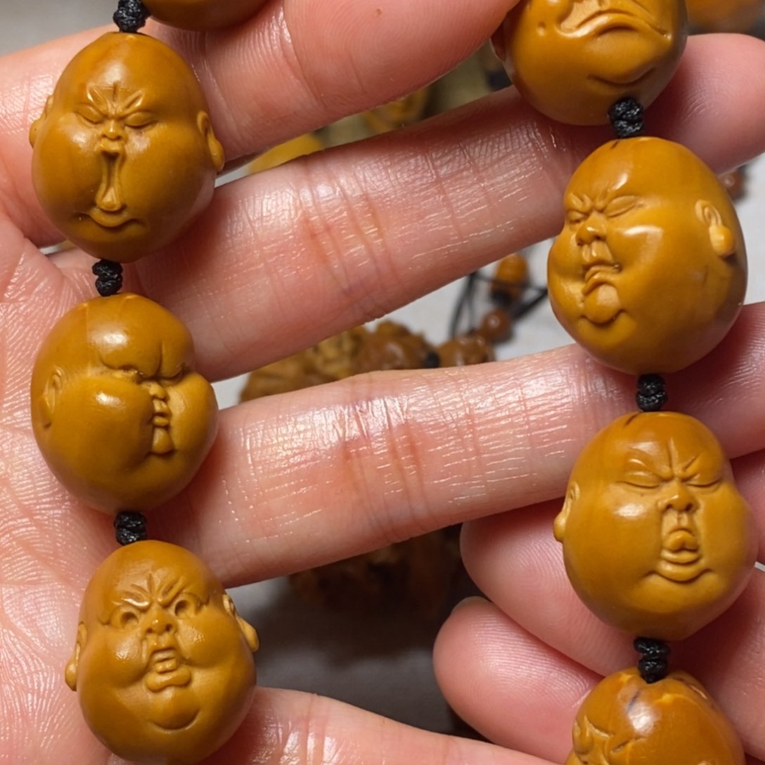 橄榄核手串/手链百态筋线明显