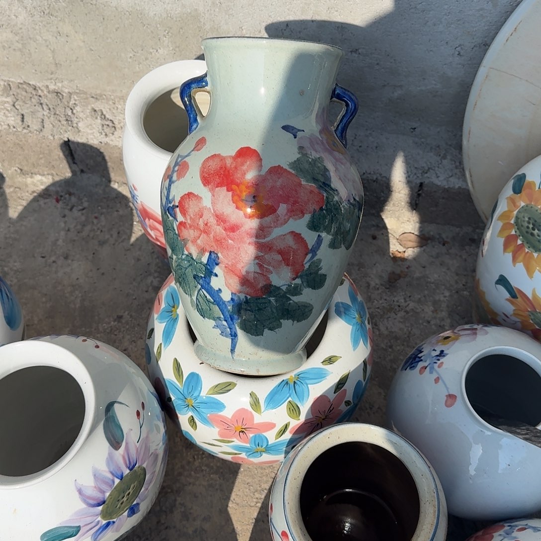 陶瓷微瑕景德镇手工花器