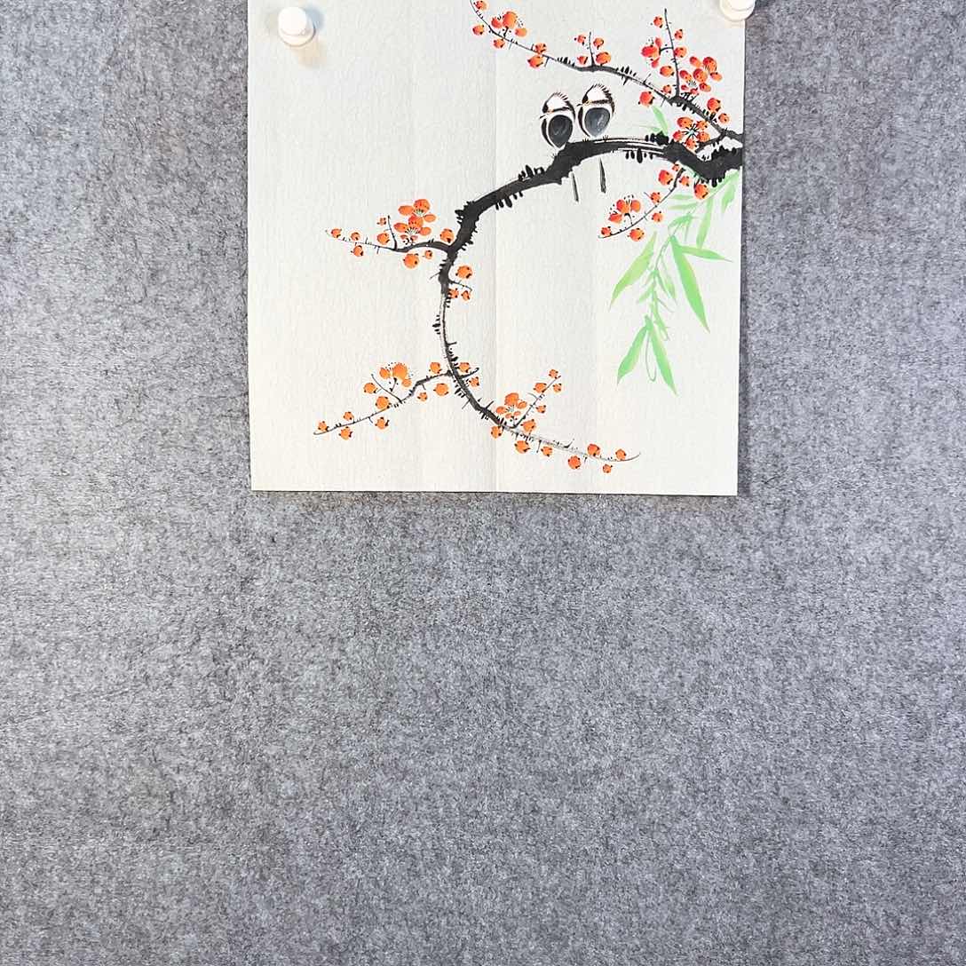 国画209 花鸟是真的好看笑起来