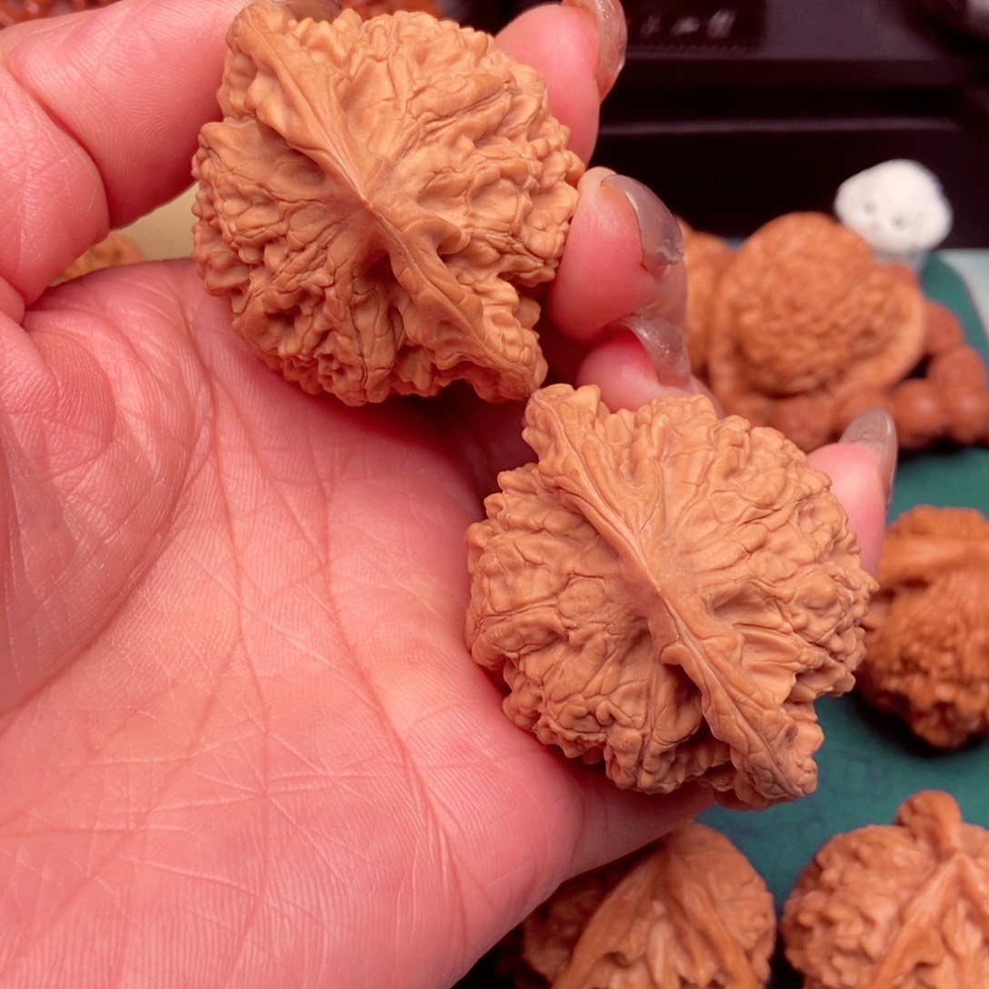 吊坠文玩核桃官帽全48