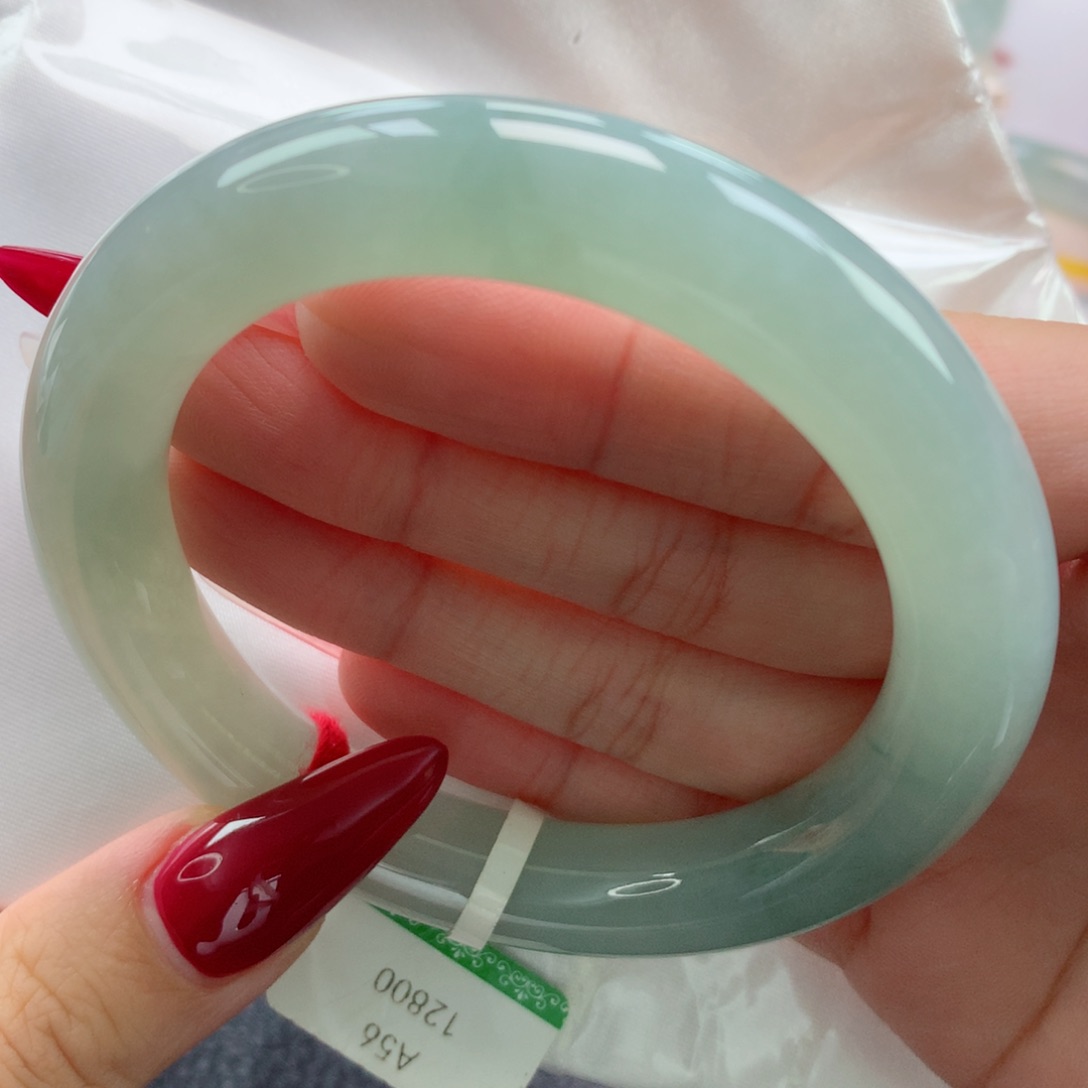 未镶嵌手镯翡翠缅甸天然翡翠A货56