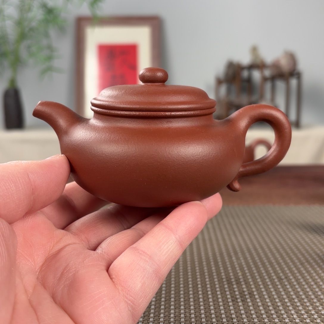 紫砂茶壶黄龙山原矿紫砂壶