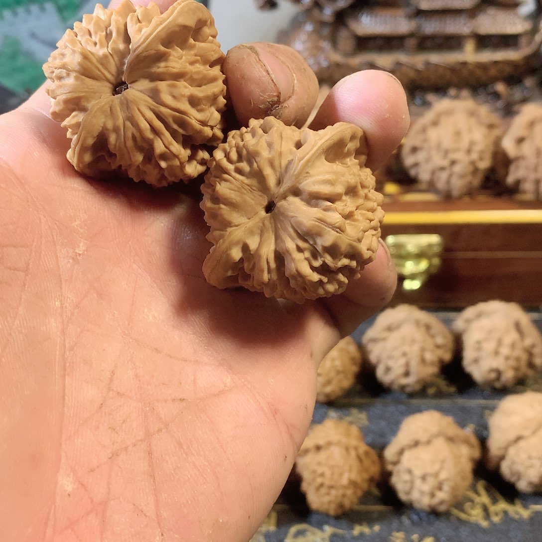 桃核吊坠文玩核桃官帽43